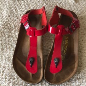 Red Birkenstock’s